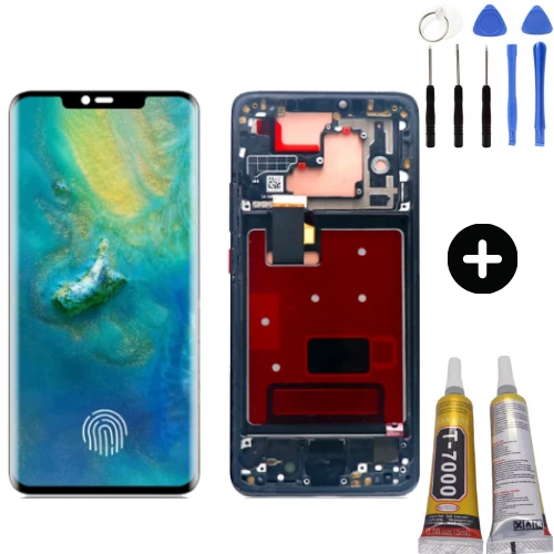 TE Huawei Mate 20 Pro Uyumlu Çıtalı Lcd Ekran Dokunmatik + Montaj Seti ürün görseli 1