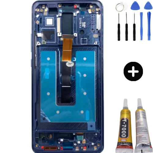 TE Huawei Mate 10 Pro Uyumlu  Çıtalı Lcd Ekran Dokunmatik Mavi + Montaj Seti ürün görseli 1