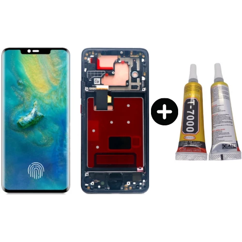 TE Huawei Mate 20 Pro Uyumlu Çıtalı Servis Lcd Ekran Dokunmatik + B7000 ürün görseli 1