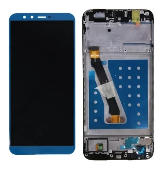 TE Huawei P Smart Uyumlu Çıtalı HK Lcd Ekran Dokunmatik Mavi ürün görseli 1