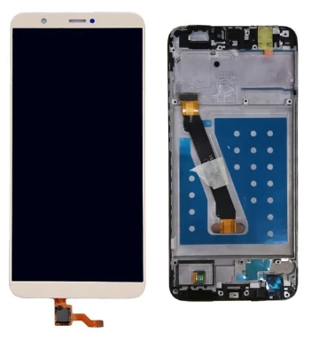 TE Huawei P Smart Uyumlu Çıtalı HK Lcd Ekran Dokunmatik Gold ürün görseli 1