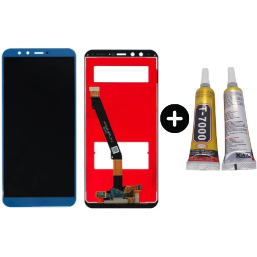 TE Huawei P Smart 2018 Uyumlu Servis Lcd Ekran Dokunmatik Mavi + B7000 ürün görseli 1