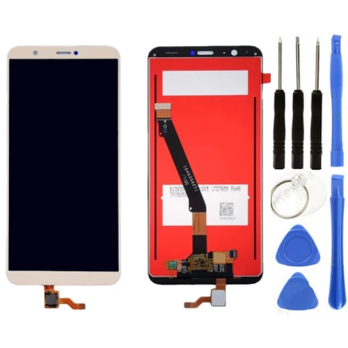 TE Huawei P Smart 2018 Uyumlu Lcd Ekran Dokunmatik Gold + Tamir Seti ürün görseli 1