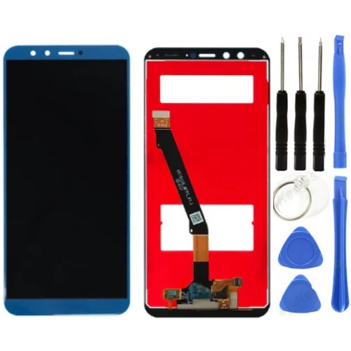 TE Huawei P Smart 2018 Uyumlu HK Lcd Ekran Dokunmatik Mavi + Tamir Seti ürün görseli 1