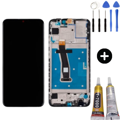 TE Huawei P Smart 2019 Uyumlu Çıtalı Lcd Ekran Dokunmatik + Montaj Seti ürün görseli 1