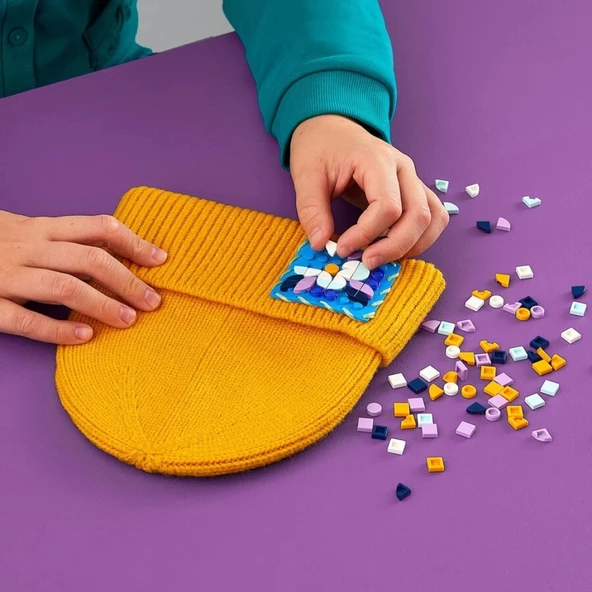 Lego Dots Stitch on Patch - Resim 4