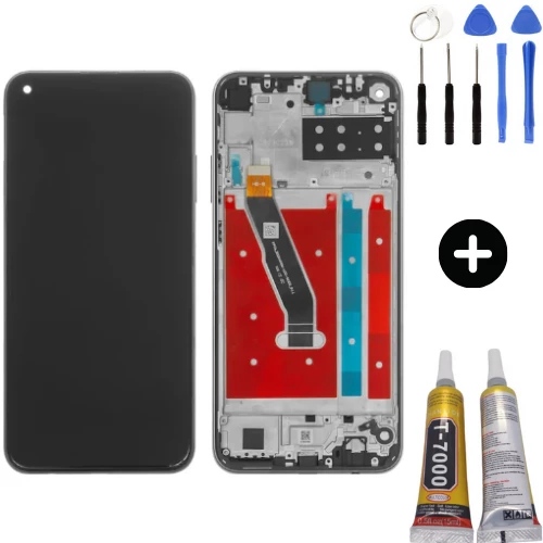 TE Huawei P40 Lite E Uyumlu Çıtalı Lcd Ekran Dokunmatik + Montaj Seti ürün görseli 1