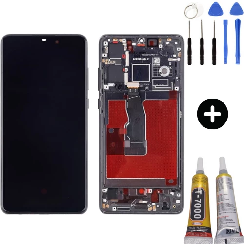 TE Huawei P30 Uyumlu Çıtalı OLED Lcd Ekran Dokunmatik + Montaj Seti ürün görseli 1