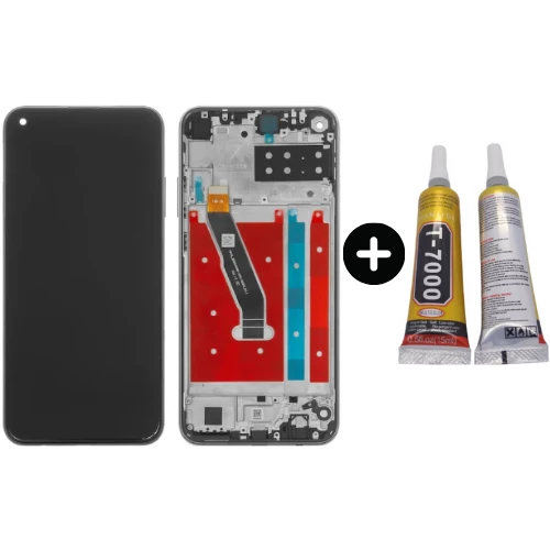 TE Huawei P40 Lite E Uyumlu Çıtalı HK Lcd Ekran Dokunmatik + B7000 ürün görseli 1