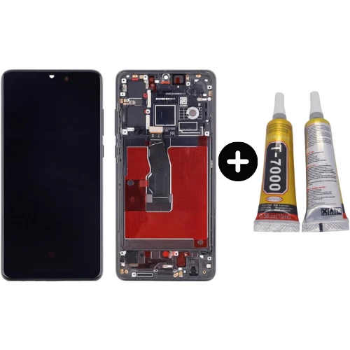 TE Huawei P30 Uyumlu Çıtalı OLED Lcd Ekran Dokunmatik + B7000 ürün görseli 1
