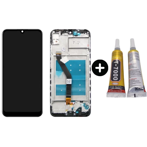 TE Huawei Y6 2019 Uyumlu Çıtalı OLED Lcd Ekran Dokunmatik + B7000 ürün görseli 1
