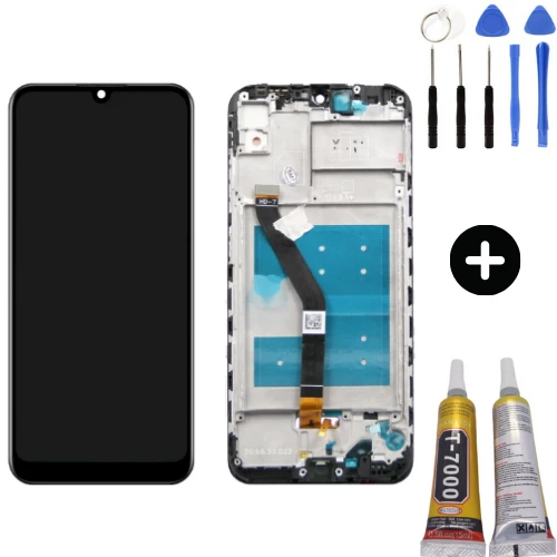 TE Huawei Y6 2019 Uyumlu Çıtalı Servis Lcd Ekran Dokunmatik + Montaj Seti ürün görseli 1