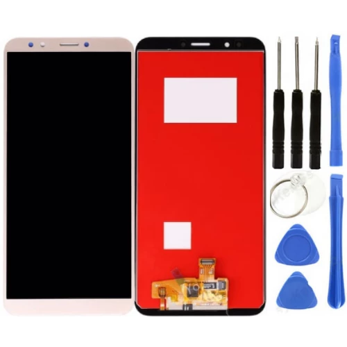 TE Huawei Y7 2018 Uyumlu A Kalite Lcd Ekran Dokunmatik Gold + Tamir Seti ürün görseli 1