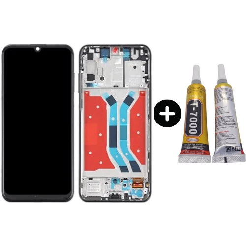 TE Huawei Y8P 2020 Uyumlu Çıtalı HK Lcd Ekran Dokunmatik + B7000 ürün görseli 1