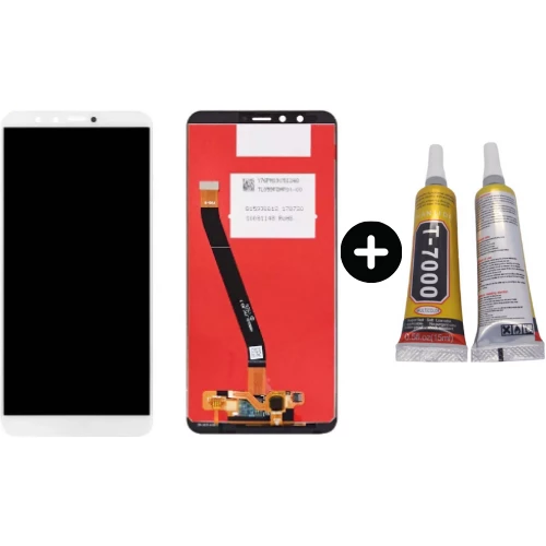 TE Huawei Y9 2018 Uyumlu HK Lcd Ekran Dokunmatik Beyaz+ B7000 ürün görseli 1