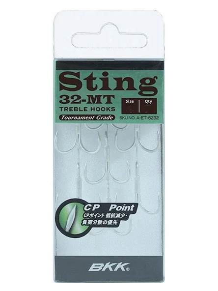 BKK Sting-32 MT Üçlü Olta İğnesi ürün görseli 1