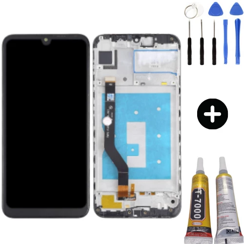 TE Huawei Y7 Pro 2019 Uyumlu Çıtalı A Kalite Lcd Ekran Dokunmatik + Montaj Seti ürün görseli 1