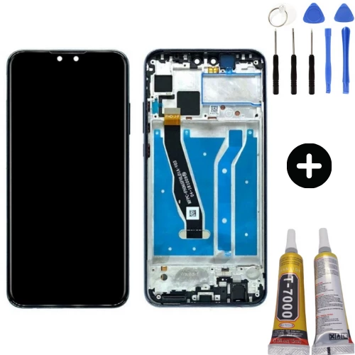TE Huawei Y9 2019 Uyumlu Çıtalı HK Lcd Ekran Dokunmatik + Montaj Seti ürün görseli 1