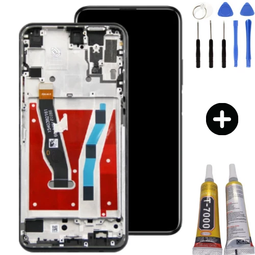 TE Huawei Y9S Uyumlu Çıtalı Lcd Ekran Dokunmatik + Montaj Seti ürün görseli 1