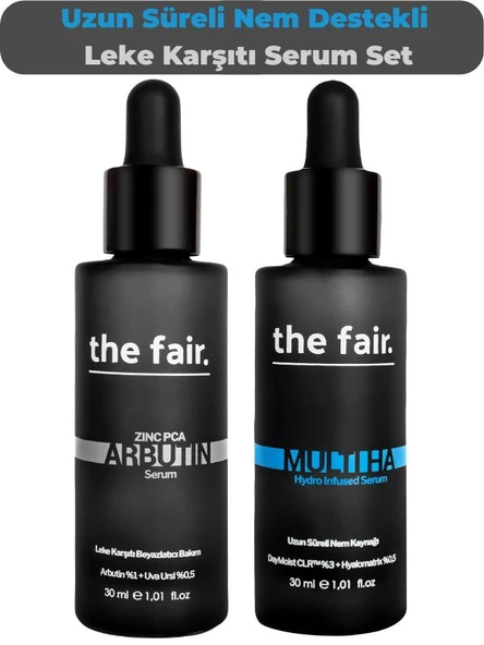 the fair. Uzun Süreli Nem Destekli Leke Karşıtı Serum Seti ürün görseli 1