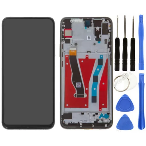 TE Huawei Y9 Prime 2019 Uyumlu Çıtalı OLED Lcd Ekran Dokunmatik Siyah + Tamir Seti ürün görseli 1