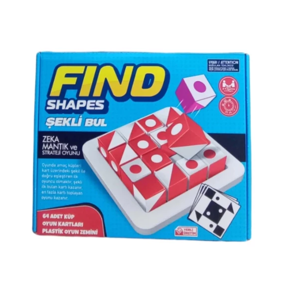 Find Shapes Şekil Bulma Oyunu ürün görseli 1