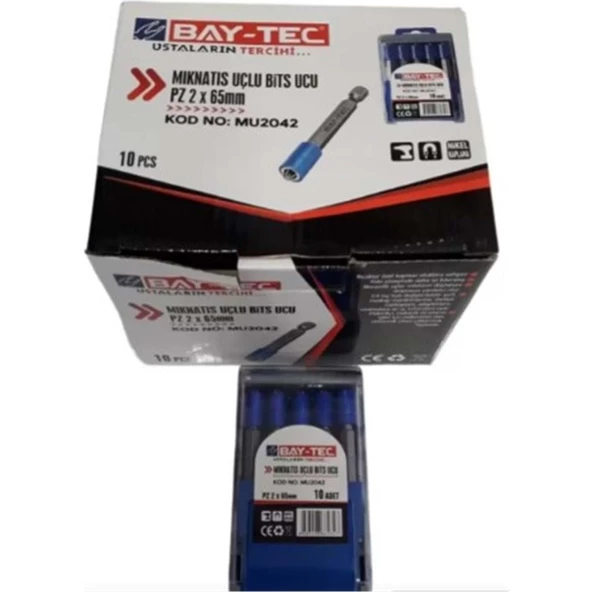 BAY-TEC MIKNATIS UÇLU BİTS UCU PZ2X65 MM MU2042 ürün görseli 1