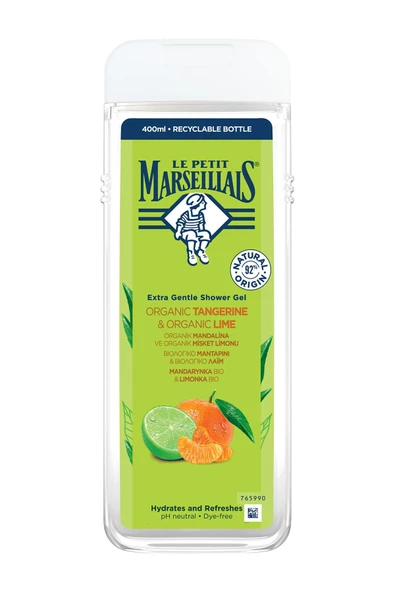 Le Petit Marseillais Mandalina ve Misket Limonu Duş Jeli 400 ml ürün görseli 1