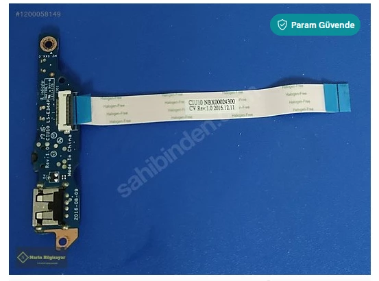 Hp stream x360 11-aa002nt USB SOKET SES SOKETİ SORUNSUZ ürün görseli 1