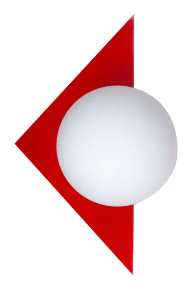 D-light Üçgen Aplik Kırmızı ürün görseli 1