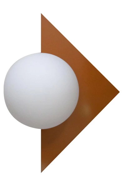 D-light Üçgen Aplik Kahverengi ürün görseli 1
