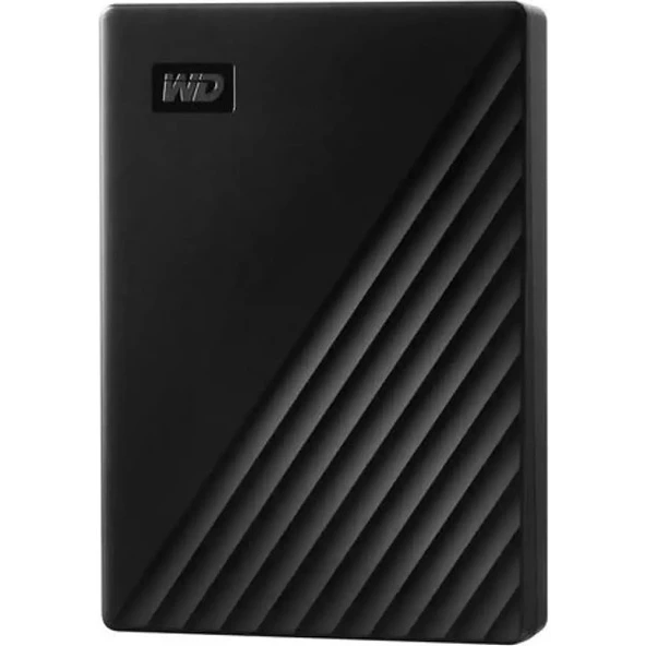 WD 6TB 2.5" MY PASSPORT WDBR9S0060BBK-WESN USB 3.2 HARİCİ DİSK ürün görseli 1