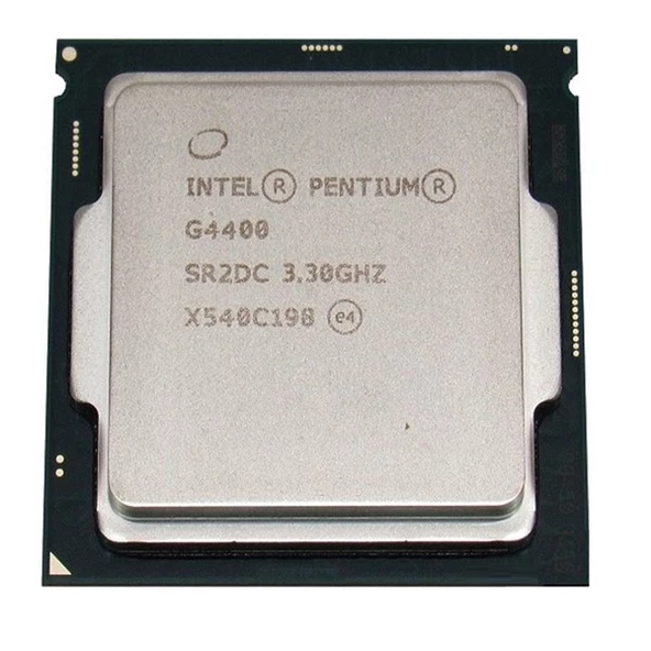 INTEL Pentium G4400 3MB 2çekirdekli O/B HD510 1151p 54w Kutusuz Fansız ürün görseli 1