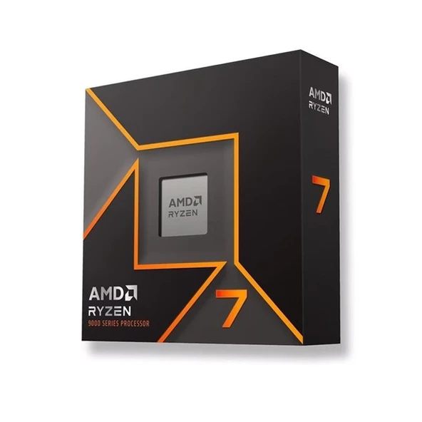 AMD RYZEN 7 9700X 40MB 8çekirdekli O/B UHD AM5 65w Kutulu+Fansız ürün görseli 1