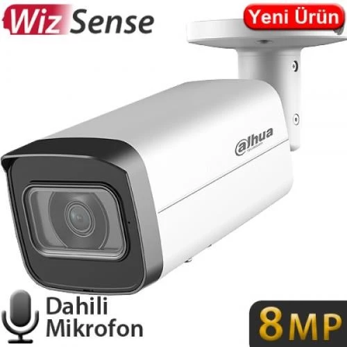 DAHUA 8MP IPC-HFW2841T-AS-0360B 3.6MM BULLET IP KAMERA ürün görseli 1