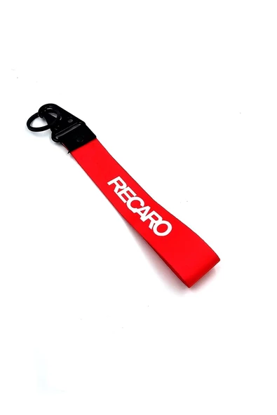 RECARO Tasarımlı Metal Anahtarlık Bez Aksusuarlı 1.Sınıf Malzeme ürün görseli 1