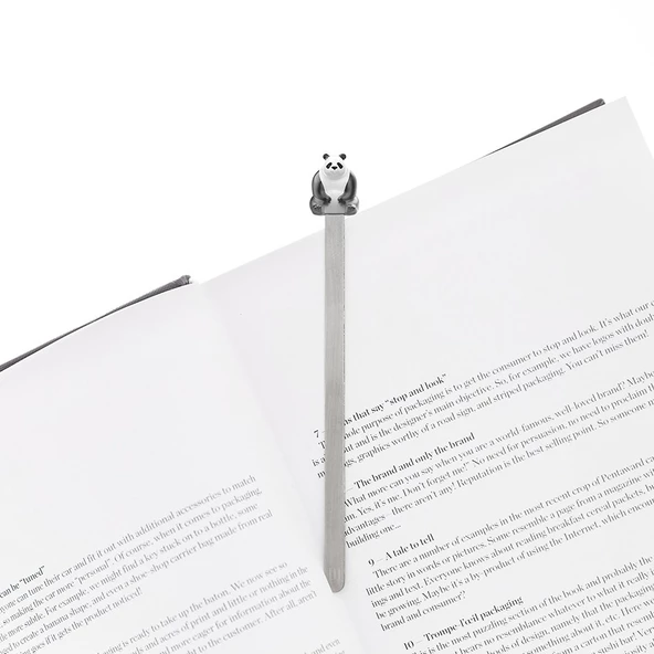 Metalmorphose Panda Kitap Ayracı - Resim 7