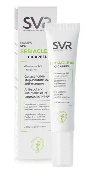 SVR Sebiaclear Cicapeel 15ml | Sivilce Sonrası Leke Bakım Jeli ürün görseli 1