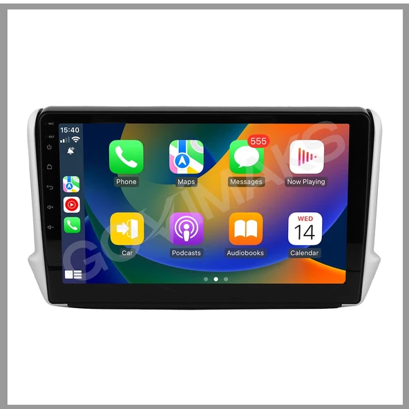PEUGEOT 2008 -2013-2019 UYUMLU 2 GB RAM 32 GB HAFIZA ANDROID MULTIMEDIA TEYP ürün görseli 1