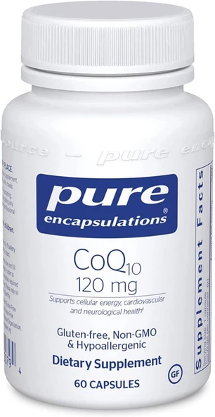 Pure Encapsulations CoQ10 120mg 30 Kapsül ürün görseli 1