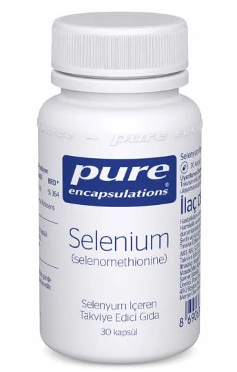 Pure Encapsulations Selenium (Selenomethionine) 30 Kapsül ürün görseli 1