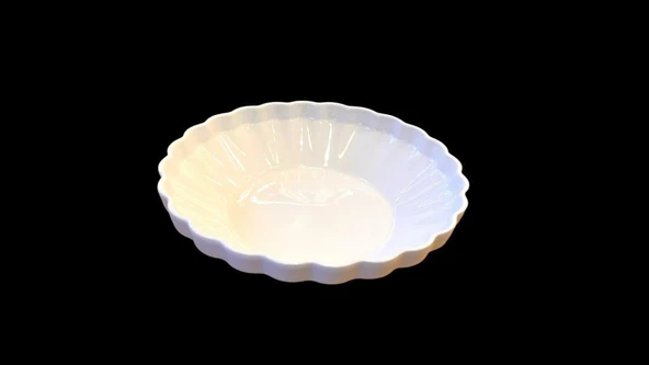 ROY KİNG TWIST PORSELEN ÇUKUR TABAK 19 CM CM 1 ADET ürün görseli 1