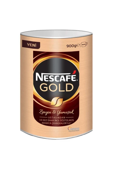 Nescafe Gold 900gr Teneke Granül Kahve ürün görseli 1