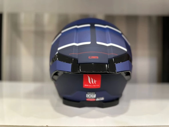 KASK MT THUNDER 4 SV R25 C7 MAT MAVİ/LACİVERT - Resim 4