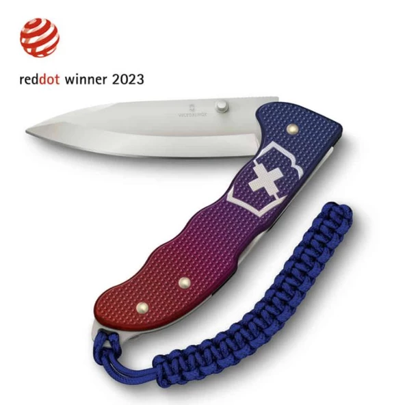 Victorinox 0.9415.D221 Evoke Alox Çakı, Mavi-Kırmızı ürün görseli 1