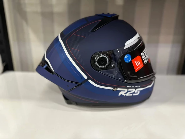 KASK MT THUNDER 4 SV R25 C7 MAT MAVİ/LACİVERT - Resim 3