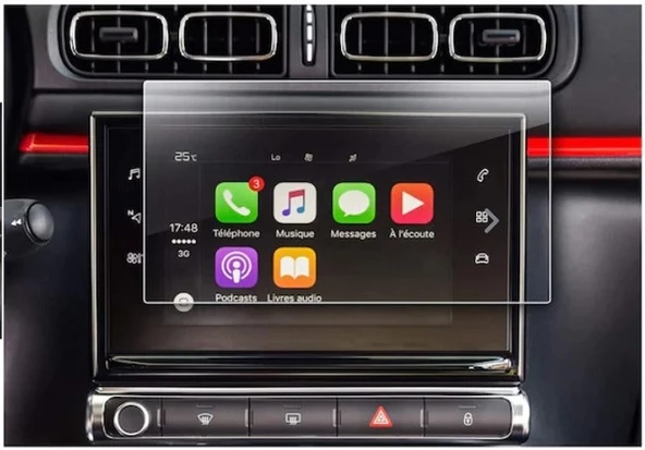 Citroen C3 Aircross Navigasyon Multimedia 9h Nano Ekran Koruyucu ürün görseli 1