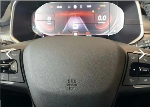 Chery Tiggo 7 Pro Dijital Gösterge Panel Uyumlu 9H Nano Ekran Koruyucu 2023 ürün görseli 1