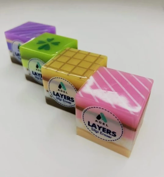 Adel Layers 4'lü Silgi Seti - Resim 4