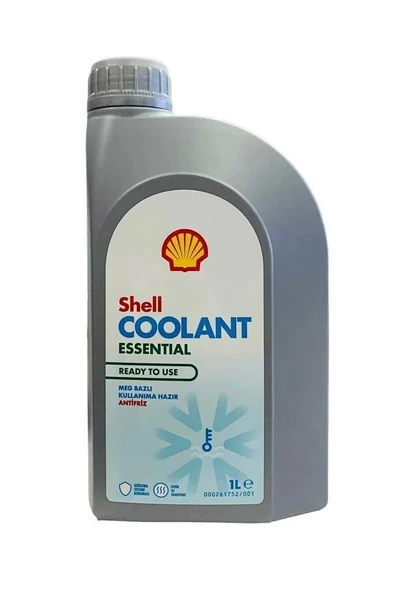 SHELL COOLANT ESSENTİAL M RTU HAZIR MAVİ ANTİFİRİZ - 1 LİTRE - Resim 6